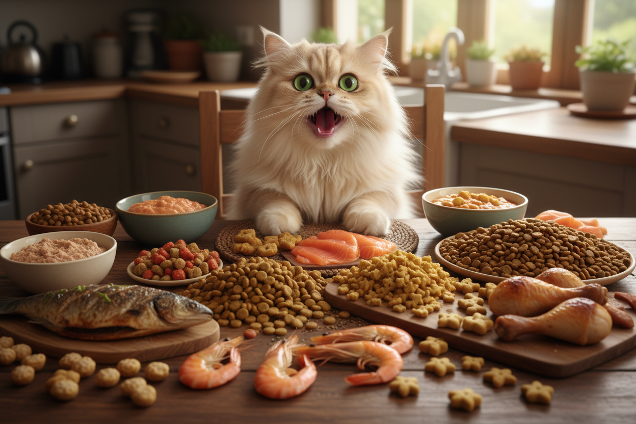 Cat Food, Treats and Supplement - FurbabySupplies