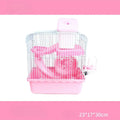 Small Castle Hamster Cage Exterior Pet Cage Portable Cage Double Layer Hamster Golden Bear Big Castle Cage