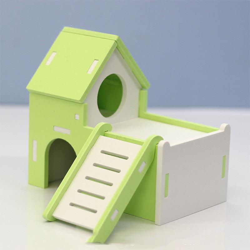 Rainbow Swing Hamster Molar Toy With Bridge And Seesaw