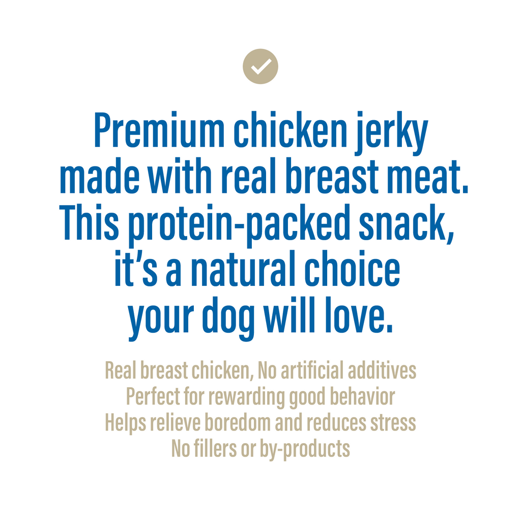Chicken Jerky – 100% Real Meat Treats (1LB)