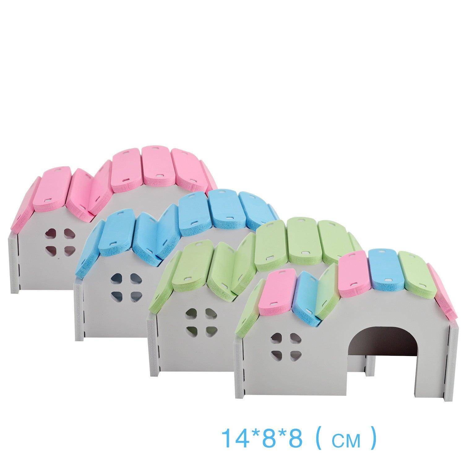 Hamster Haven: A Durable, Colorful Pet House And Playground