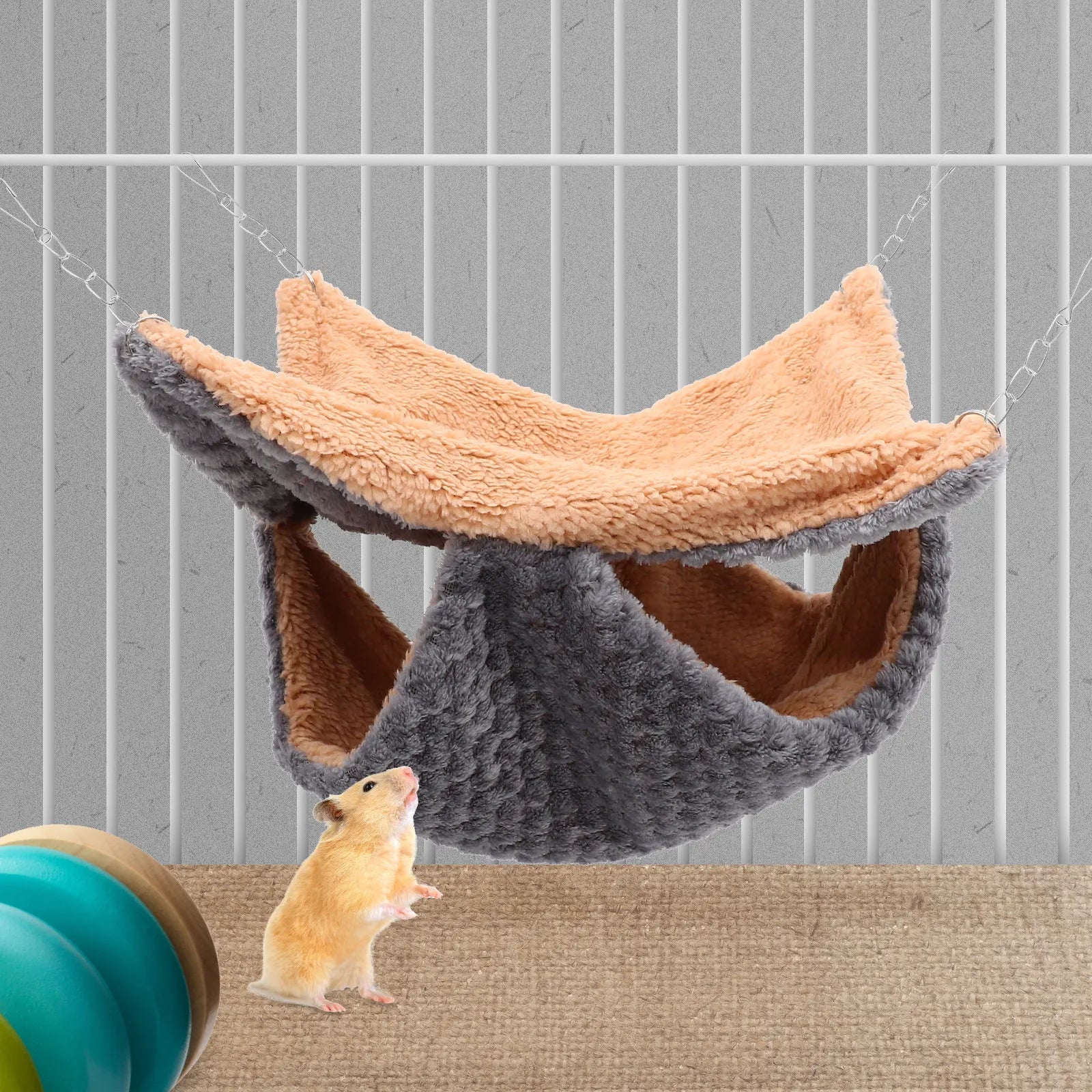 Hammock Hamster Sleeping Nest Adorable Chinchilla Bed Hanging Comfortable Warm Pet Cage