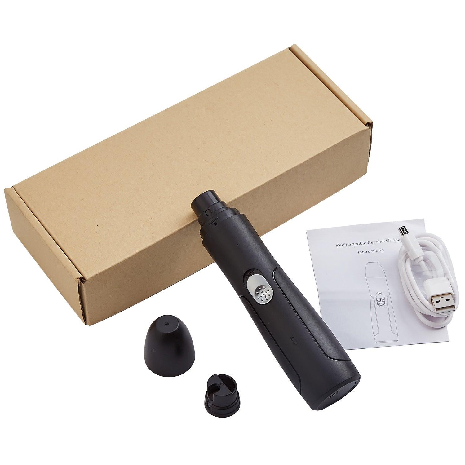 Rechargeable Usb Pet Automatic Dog Nail Grinder Animal Clipper