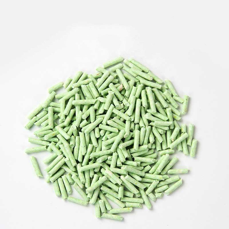Green Tea Fresh Scent Pine Cat Litter - 6 Liters