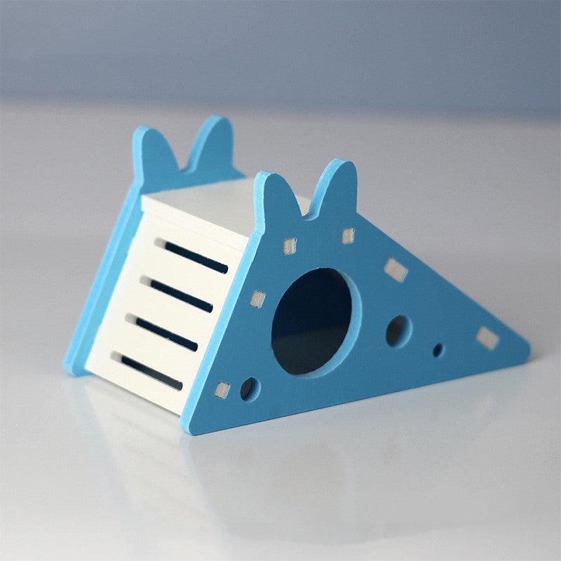 Rainbow Swing Hamster Molar Toy With Bridge And Seesaw