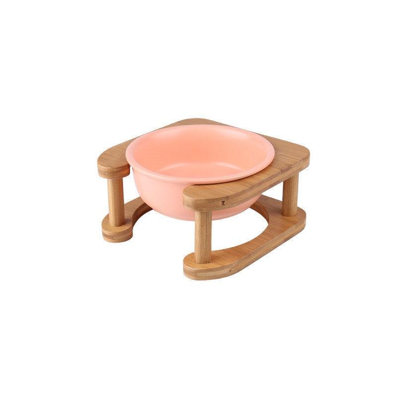 Whisker Wonderland Ceramic Cat Food Bowl