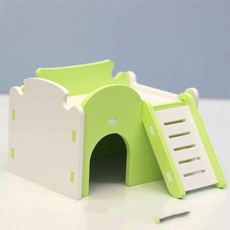 Rainbow Swing Hamster Molar Toy With Bridge And Seesaw