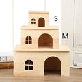 Wooden Hamster Haven: A Cozy Retreat For Spring And Summer