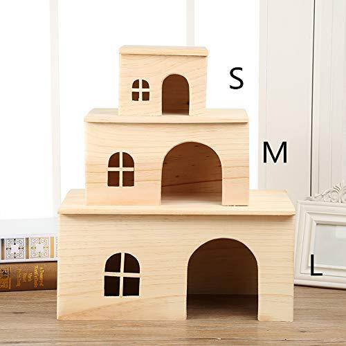 Wooden Hamster Haven: A Cozy Retreat For Spring And Summer