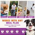 Senior & Puppy Dog Multivitamin Supplement Multi Vitamins Chicken Flavor Chews for Pet Joint Immunity Mobility Energy Gut Skin
