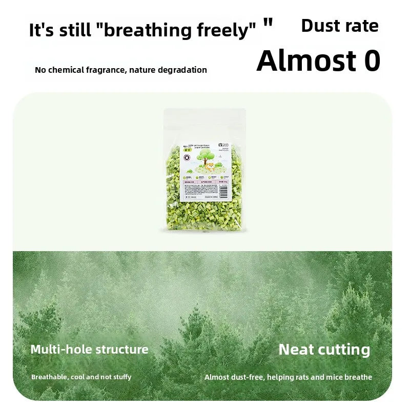 YEE Hamster Paper Bedding Pellets-Super Absorbent&Odor Control Dust-Free Small Pet Litter for Syrian/Golden Hamsters(SAP-Free）