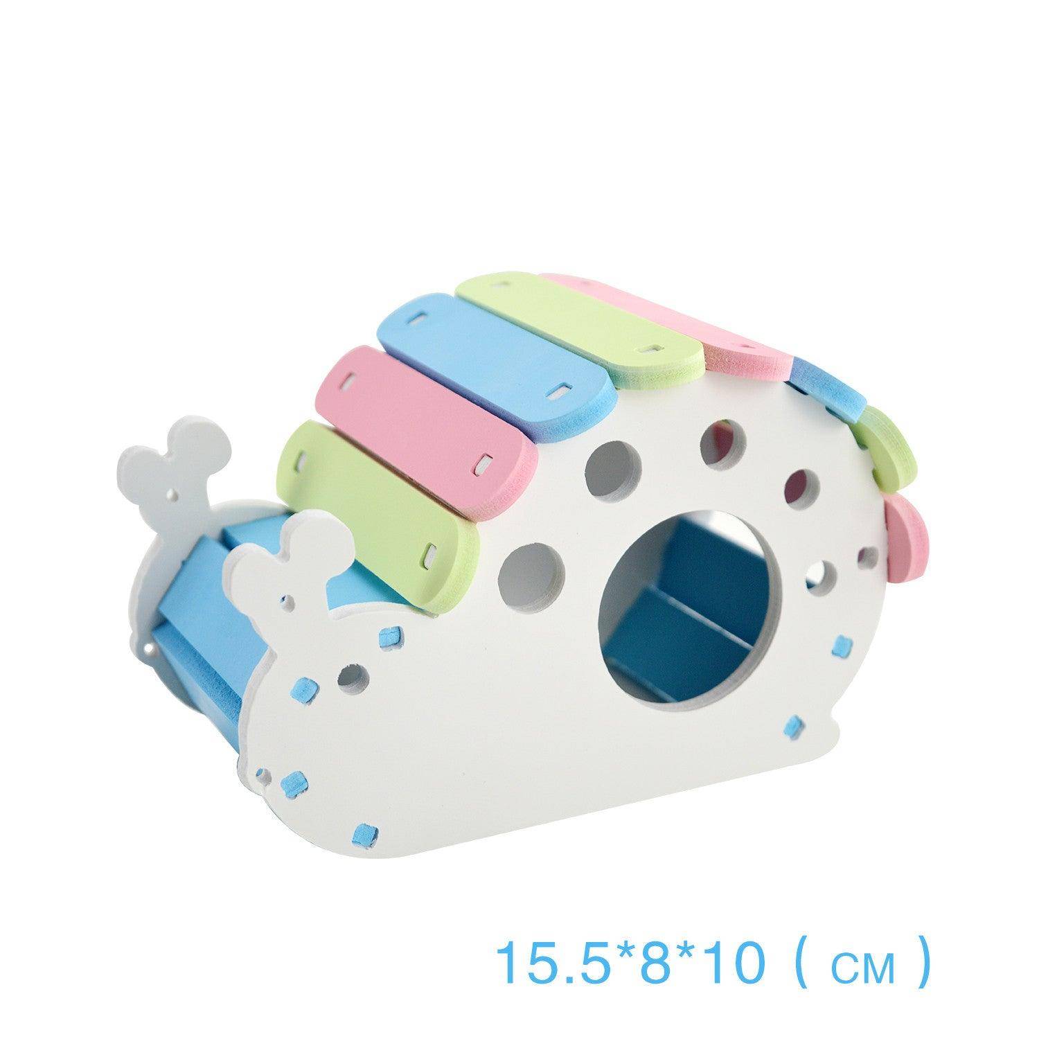 Hamster Haven: A Durable, Colorful Pet House And Playground