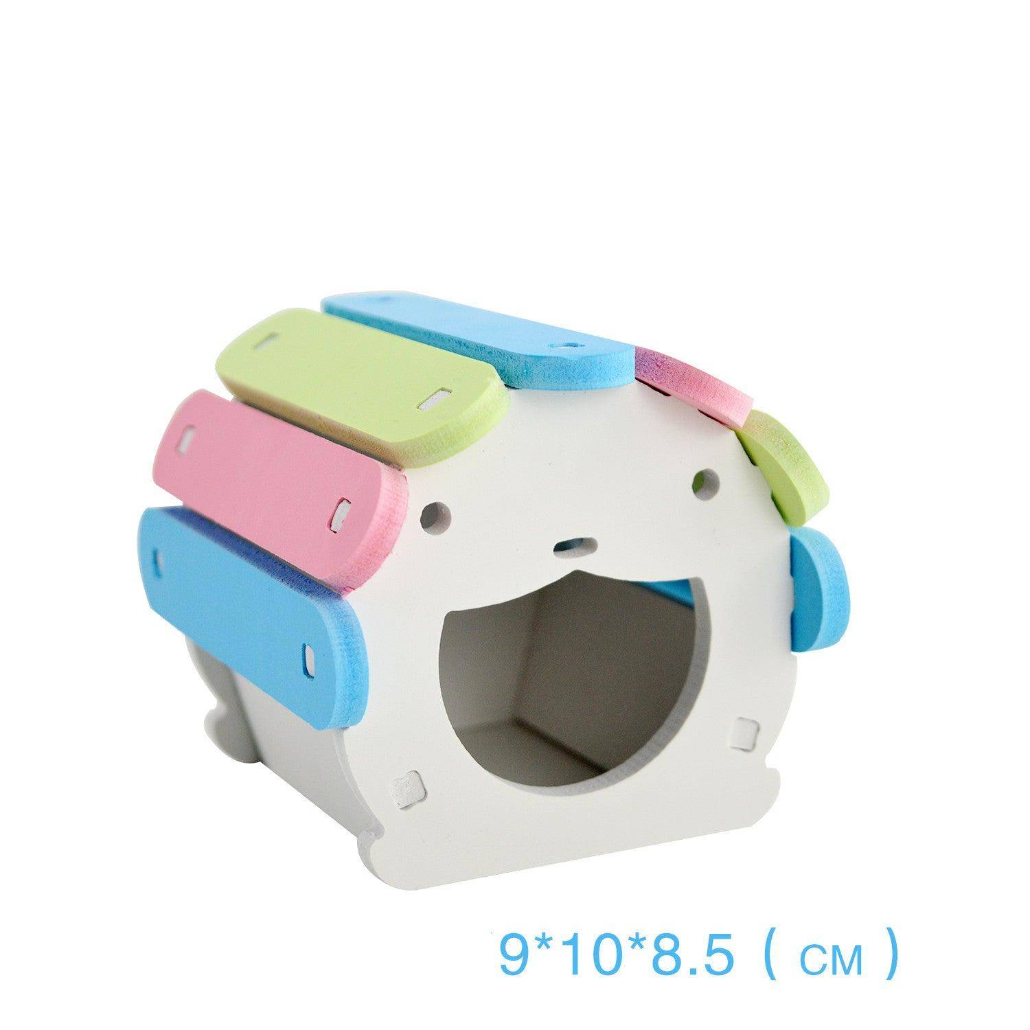 Hamster Haven: A Durable, Colorful Pet House And Playground