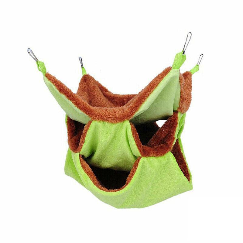 Hanging Hammock Nest Bed for Hamster Guinea Pig Ferret Rat Mice Cage Warmer Toy