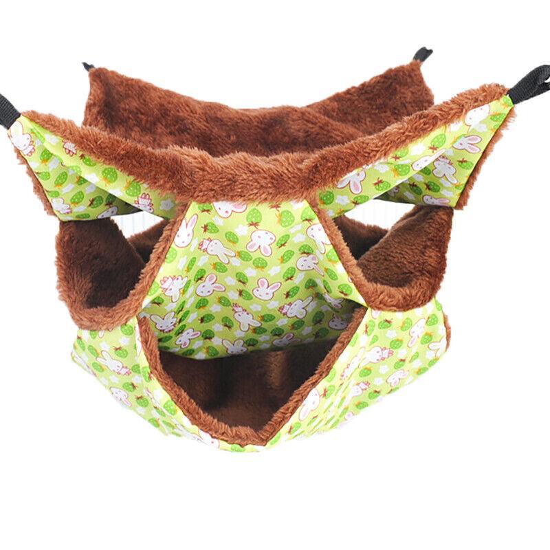 Hanging Hammock Nest Bed for Hamster Guinea Pig Ferret Rat Mice Cage Warmer Toy