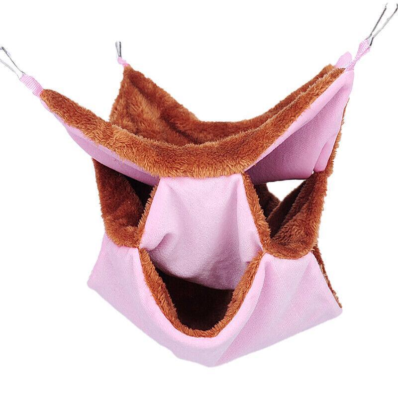 Hanging Hammock Nest Bed for Hamster Guinea Pig Ferret Rat Mice Cage Warmer Toy