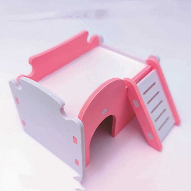 Rainbow Swing Hamster Molar Toy With Bridge And Seesaw