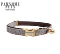 SMALL SIZE DOG & CAT COLLAR - UMBER