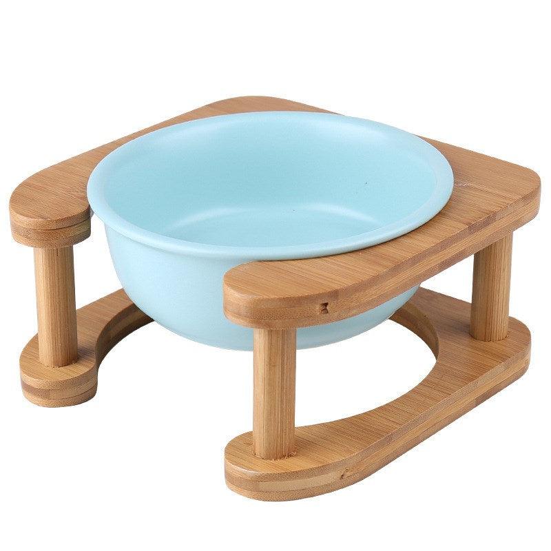 Whisker Wonderland Ceramic Cat Food Bowl