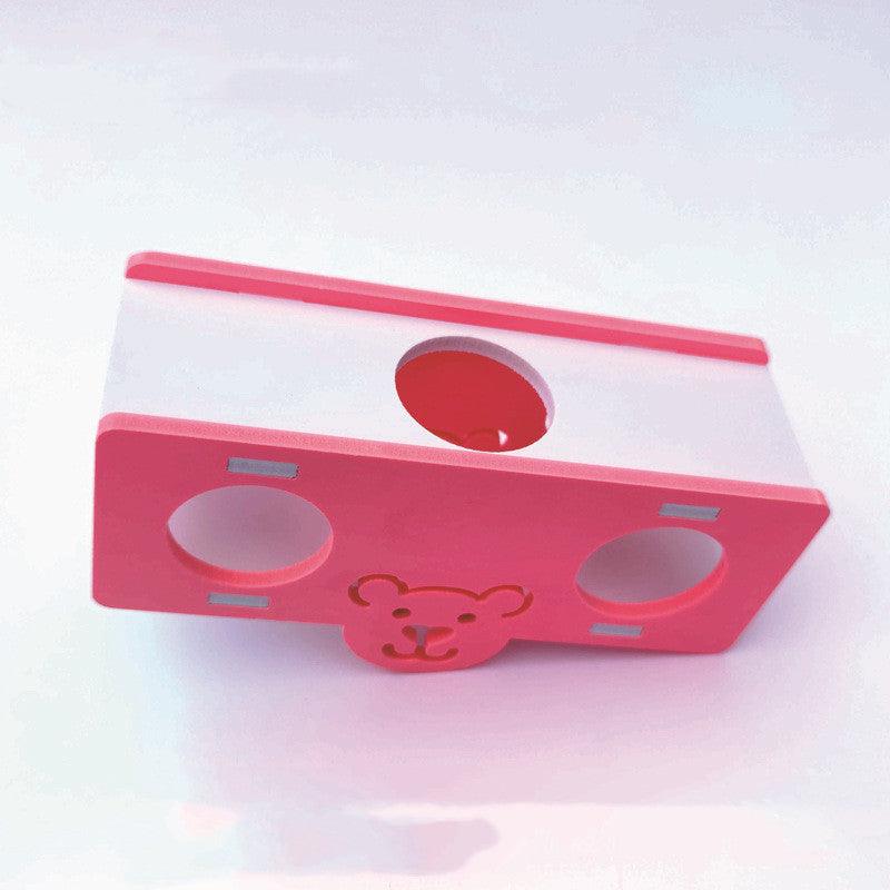Rainbow Swing Hamster Molar Toy With Bridge And Seesaw