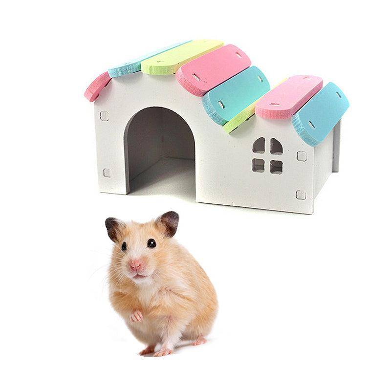 Hamster Haven: A Durable, Colorful Pet House And Playground