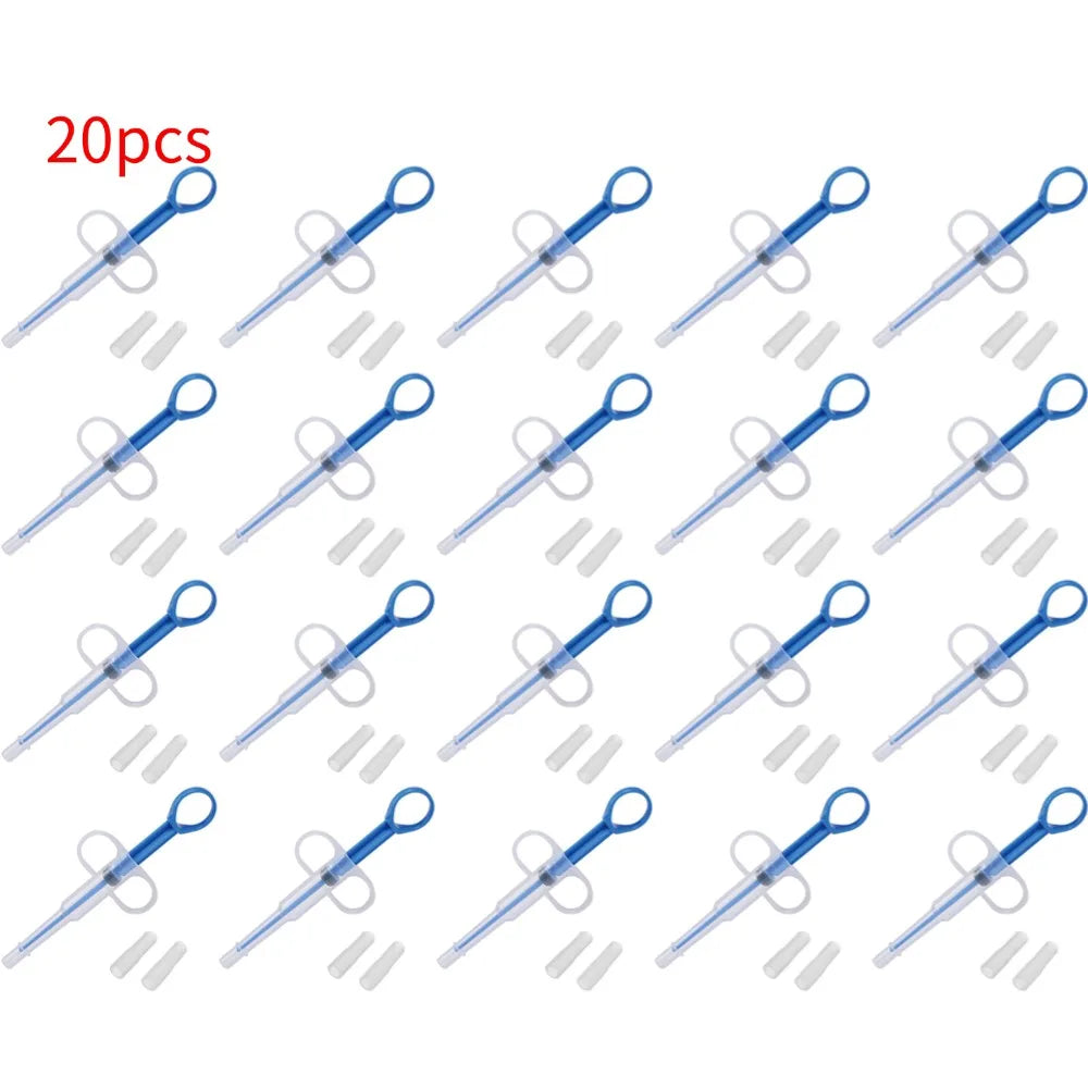Pet Medicine Syringe Tablet Pill Gun Piller Push Dispenser Medicine Water Milk Syringe Dog Cat Feeder Tools Dog Cat Accessories