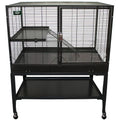 AllMetal Mansion Cage for Chinchillas, Rats, Ferrets, Degus 2Level