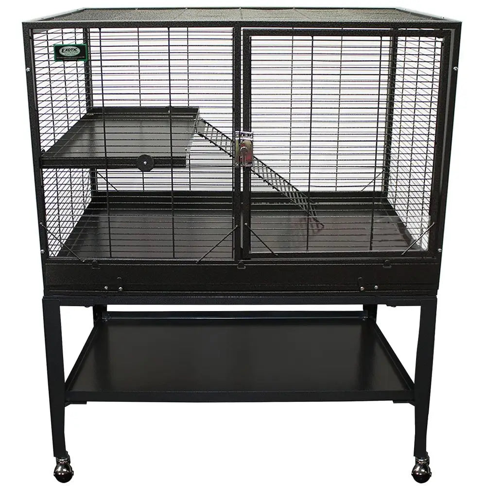 AllMetal Mansion Cage for Chinchillas, Rats, Ferrets, Degus 2Level