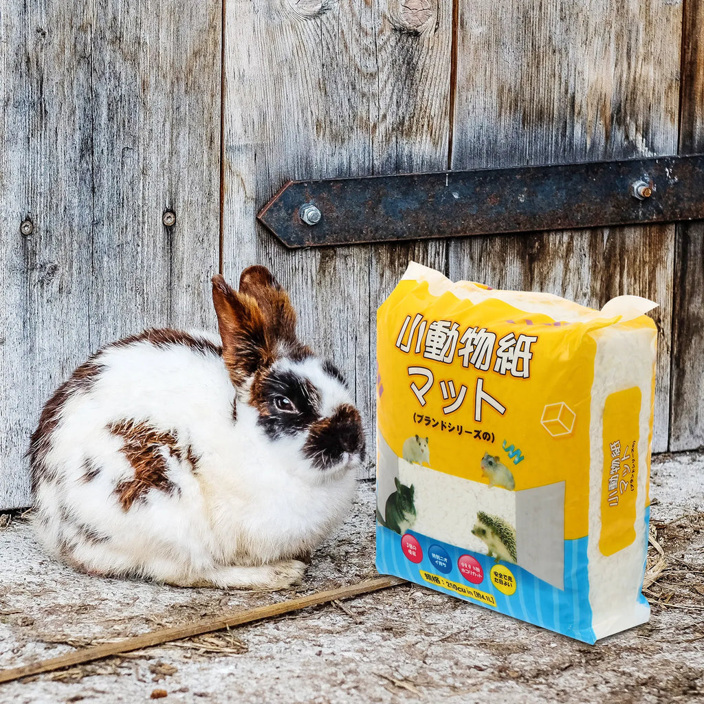 1Pack Absorbent Pet Paper Chip Bedding Large Capacity Hamster Shavings Cage Odor Removal Small Pet Bed