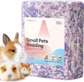 Hamster Bedding 15L, 99% Dust-Free Guinea Pig Paper Bedding Odor Control Paper Bedding, Cozy Small Animal Bedding for Rabbit Rat Syrian Dwarf Hamsters Gerbils (Lavender)