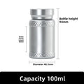 Gold Silver PET Pill Bottle 100ml Diamond Pattern Medicine Jar for 60 Capsules Luxury Vitamin Supplement Container Travel Size