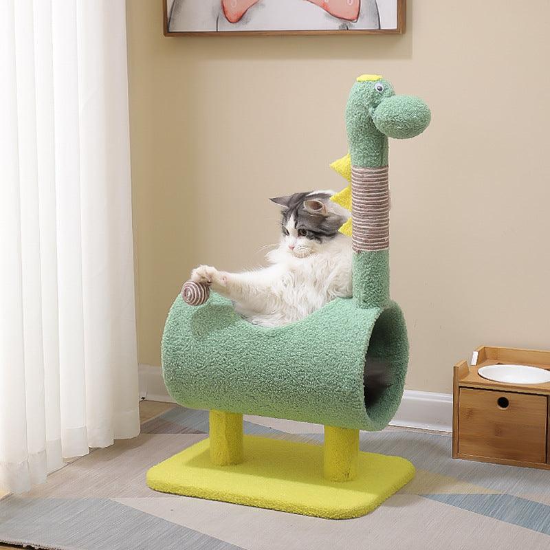 Ultimate Cat Adventure Playground With Built-In Litter Box