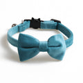 Bowknot Velvet Pet Collars for Dogs