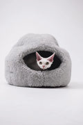Nest Natural Woolen Pet Bed - Gray