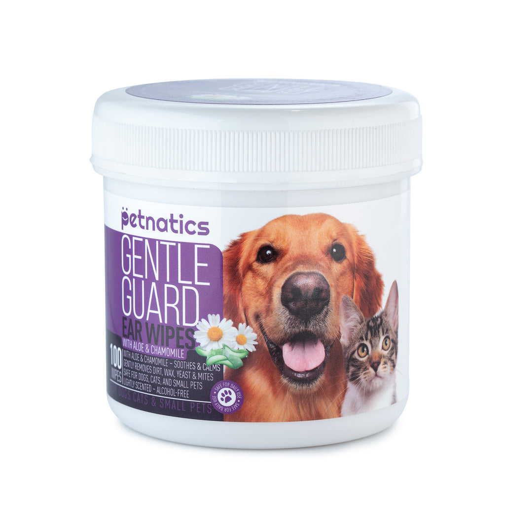 Gentle Ear Wipes for Dogs and Cats