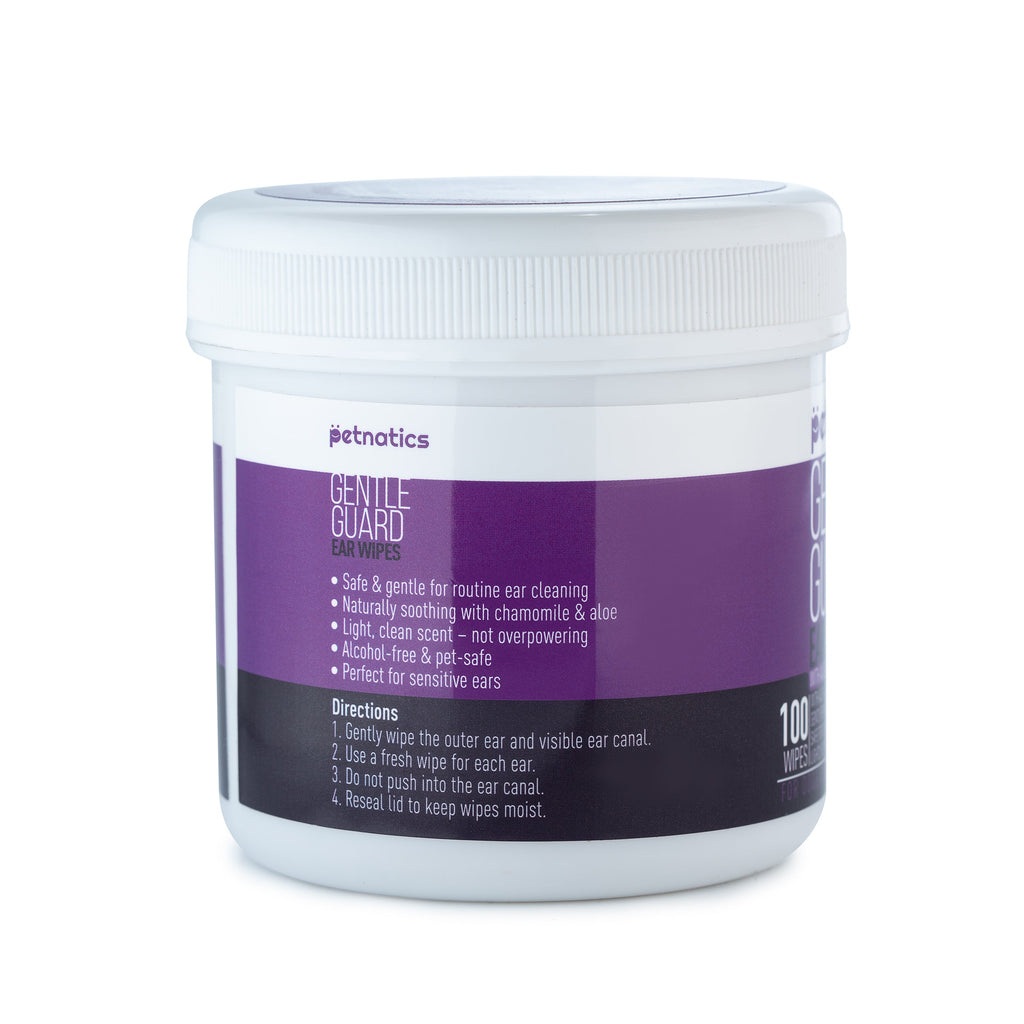 Gentle Ear Wipes for Dogs and Cats