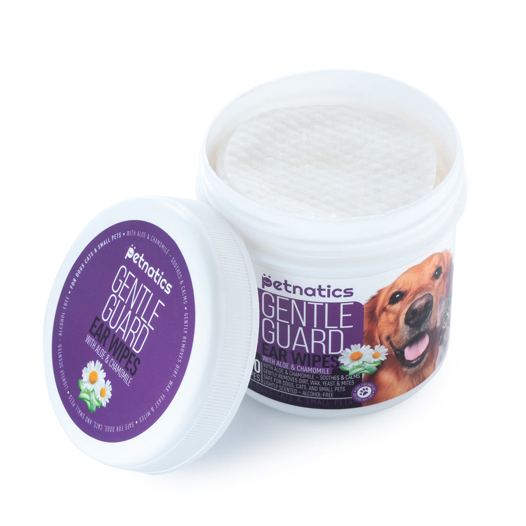 Gentle Ear Wipes for Dogs and Cats