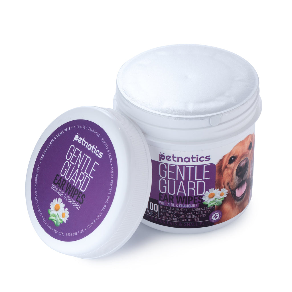 Gentle Ear Wipes for Dogs and Cats