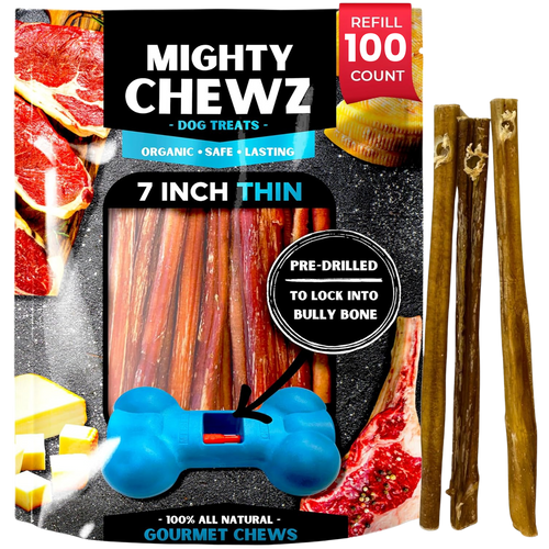 7" Thin Bully Sticks - Refill Pack