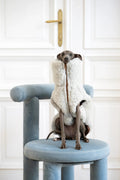 Woolen Dog Vest - Light Grey