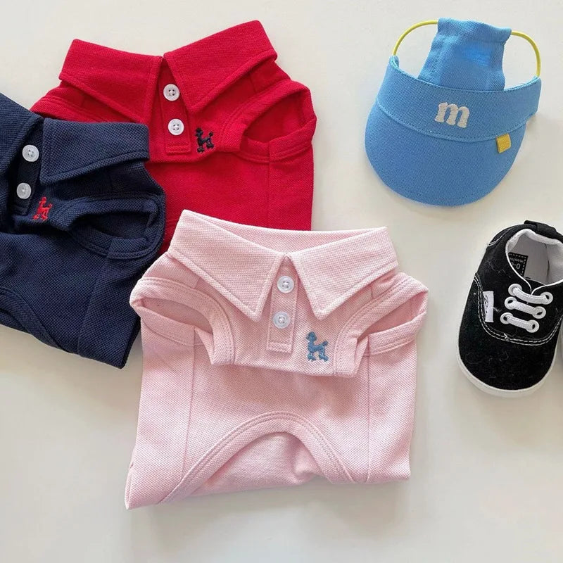 New Pet Dog Polo Shirt for Small Dogs