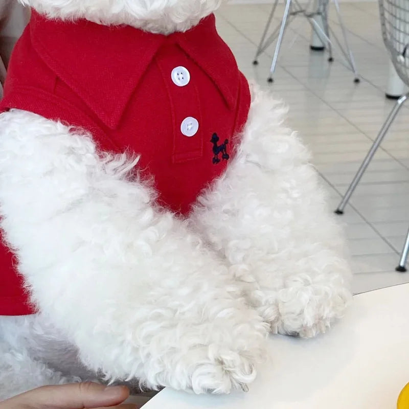 New Pet Dog Polo Shirt for Small Dogs