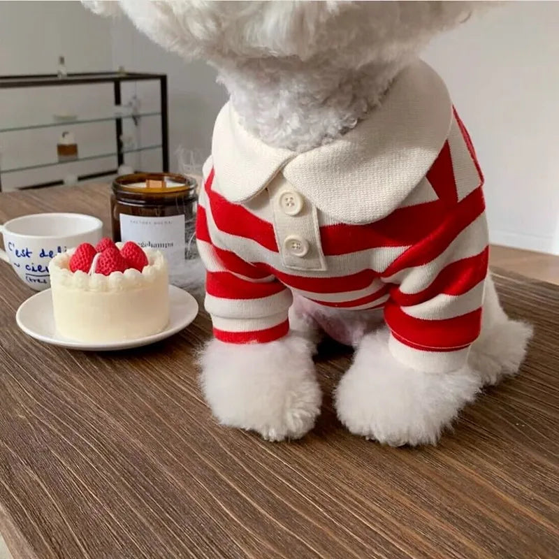 New Pet Dog Polo Shirt for Small Dogs