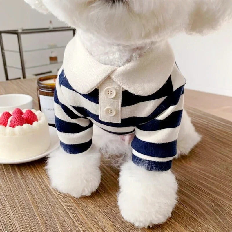 Summer Dog Polo Shirt for Small Dogs