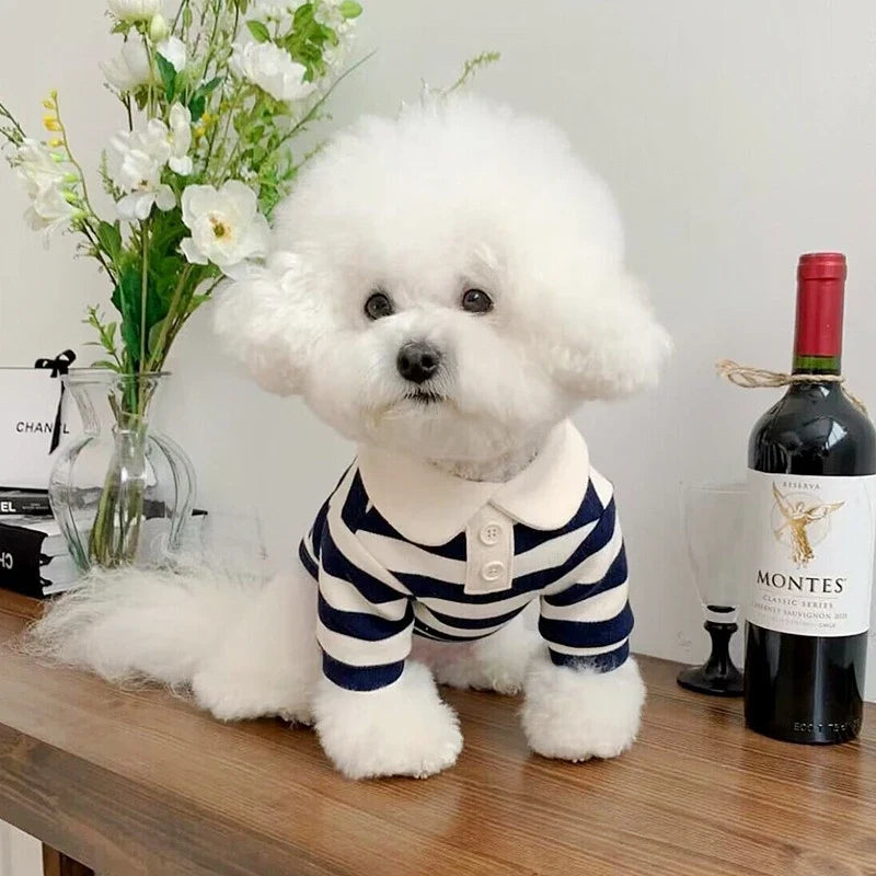 Summer Dog Polo Shirt for Small Dogs