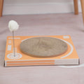 The Ultimate Cat Entertainment Center: Radio Cat Scratcher With Integrated Cat Litter