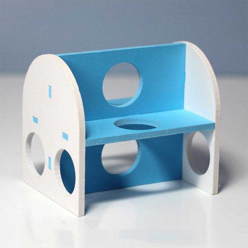 Rainbow Swing Hamster Molar Toy With Bridge And Seesaw