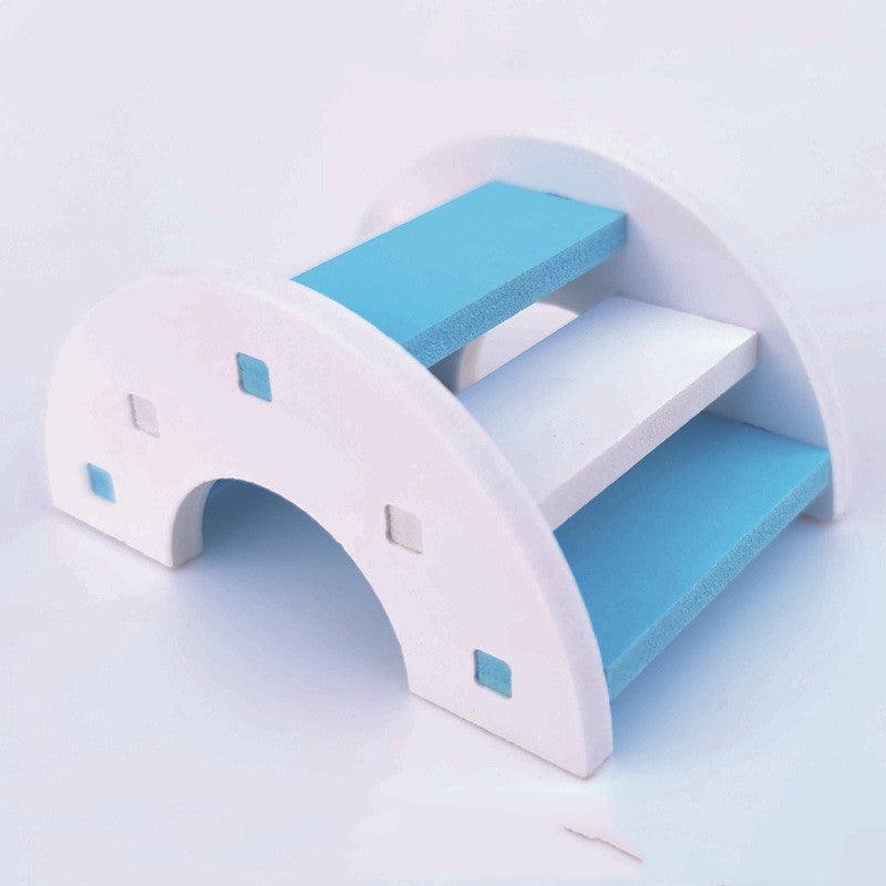 Rainbow Swing Hamster Molar Toy With Bridge And Seesaw