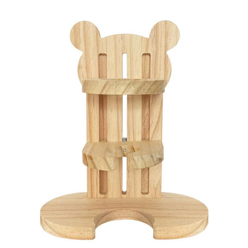 Adjustable Height Wooden Hamster Water Dispenser