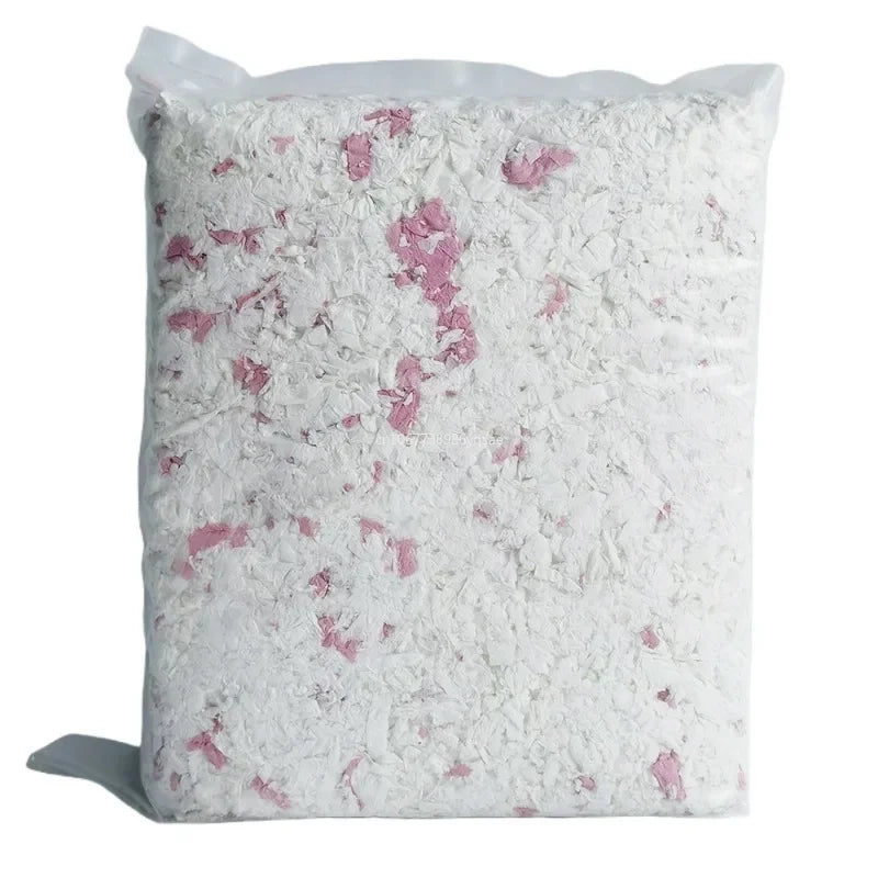 450g Cozy Hamster Bedding Absorbent & Odor-Control Paper Cotton for Syrian Hamsters - Cage Litter & Nesting Material pet items